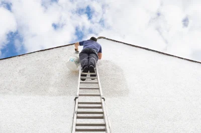 Peinture extérieure à Auxange — façades et ravalement